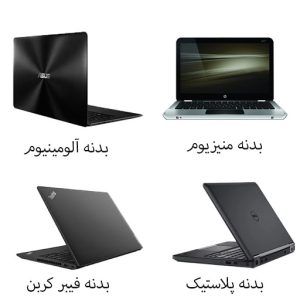 انواع بدنه لپ تاپ ( ال تی پارت)