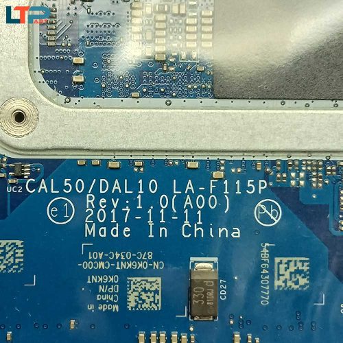 مادربرد CPU CORE I3 6006U - لپ تاپ دل LATITUDE 3490 - Image 3