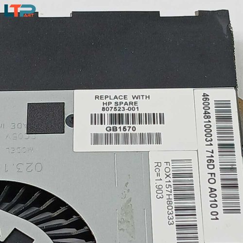 هیت سینک همراه فن CPU - لپ تاپ اچ پی ENVY M6-W101DX - Image 3