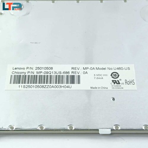 کیبرد - لپ تاپ لنوو U460 - Image 3