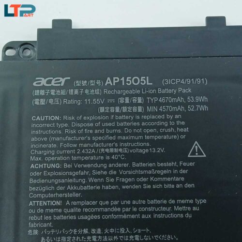 باتری AP1505L - لپ تاپ ایسر CHROMEBOOK 15 - Image 3