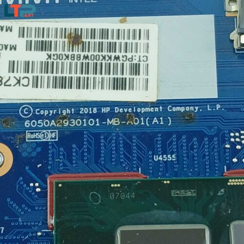 مادربرد CPU CORE I5 8350U - لپ تاپ اچ پی HP 640-G4 - Image 3