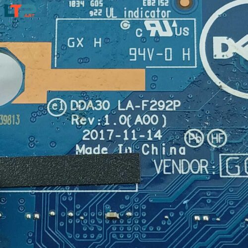 مادربرد CPU CORE I5 8350U - لپ تاپ دل LATITUDE 7390 - Image 3
