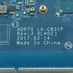 مادربرد CPU CORE I5 6440HQ - لپ تاپ دل LATITUDE E5470 - Image 3