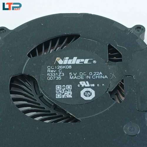 هیت سینک همراه فن CPU - لپ تاپ لنوو X1 CARBON GEN6 - Image 3