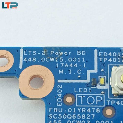 برد سوییچ پاور - لپ تاپ لنوو T580 - Image 3