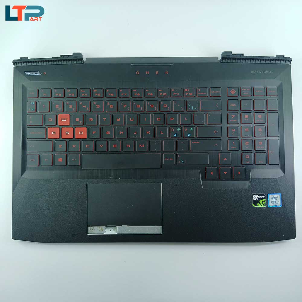 127-1.jpg قاب C همراه کیبرد و تاچ پد موس - لپ تاپ اچ پی OMEN 15CE - Image 1