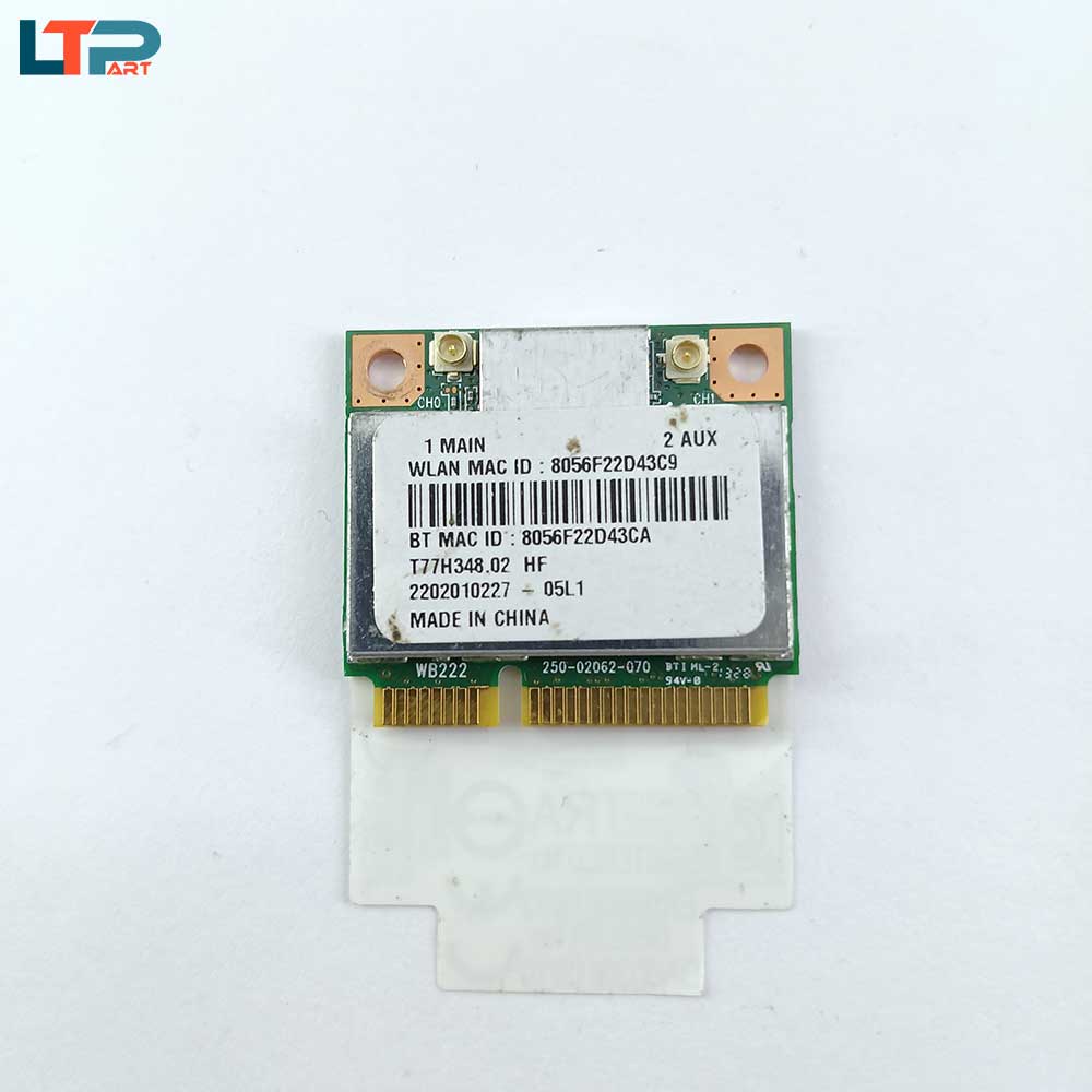 172-3.jpg برد وای فای ANATEL ATHEROS AR5B22 WIFW 4 BLUTOOTHE 4.0 MINI PCIE - لپ تاپ ایسر V5-561 - Image 1