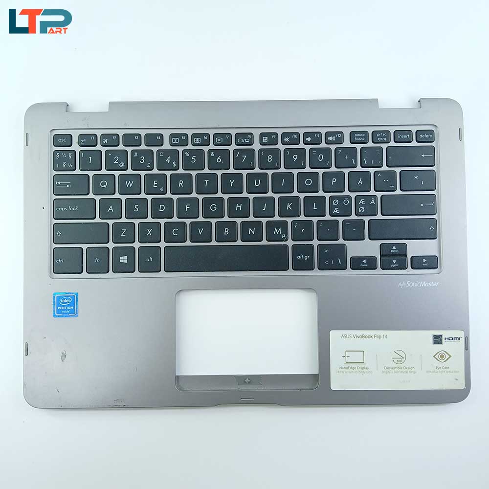 177.jpg قاب C همراه کیبرد - لپ تاپ ایسوز FLIP 14 - Image 1