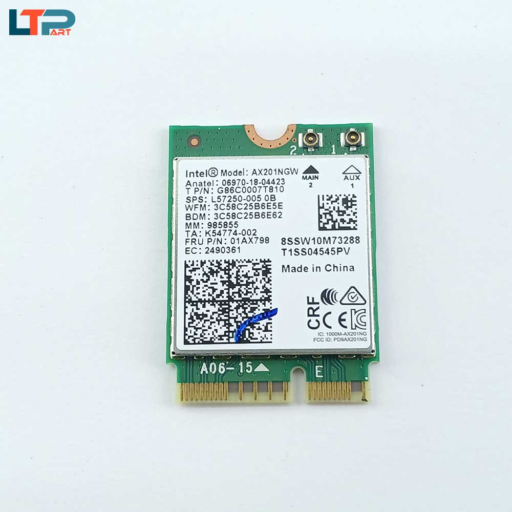 214.jpg برد وای فای INTEL AX201NGW WIFI 6E BLUTOOTHE 5.0 - لپ تاپ لنوو IDEAPAD S540 - Image 1