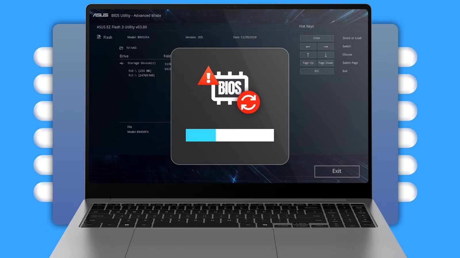 BIOS لپ‌تاپ