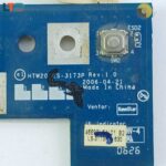 برد سوییچ پاور - لپ تاپ توشیبا SATELITE A110 - Image 3