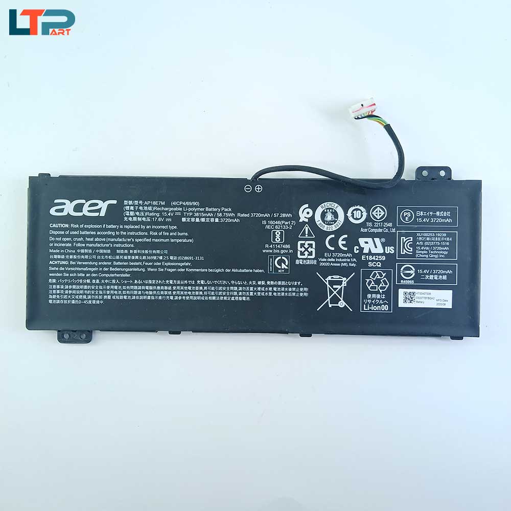 232-1.jpg باتری AP18E8M - لپ تاپ ایسر NITRO 5 AN515-55-70PT - Image 1