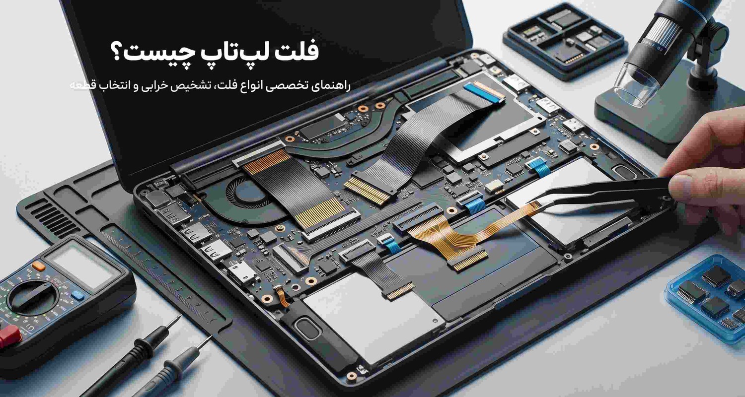 فلت لپ‌تاپ و انواع کابل‌های انعطاف‌پذیر داخلی لپ‌تاپ برای تعمیرکاران